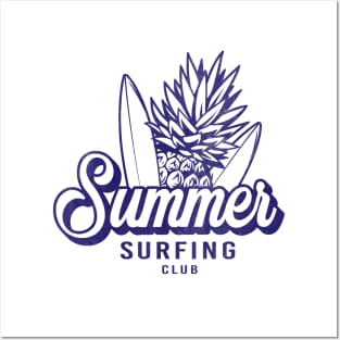 Summer Surfing Club Posters and Art